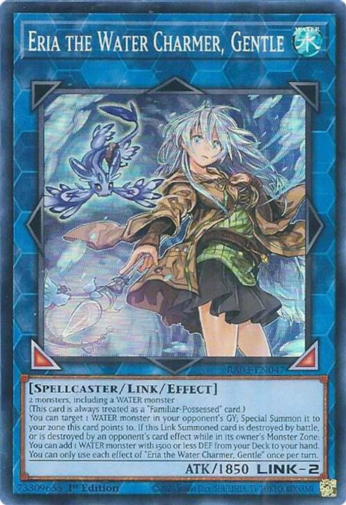 Eria the Water Charmer, Gentle (RA03-EN047) - Super Rare