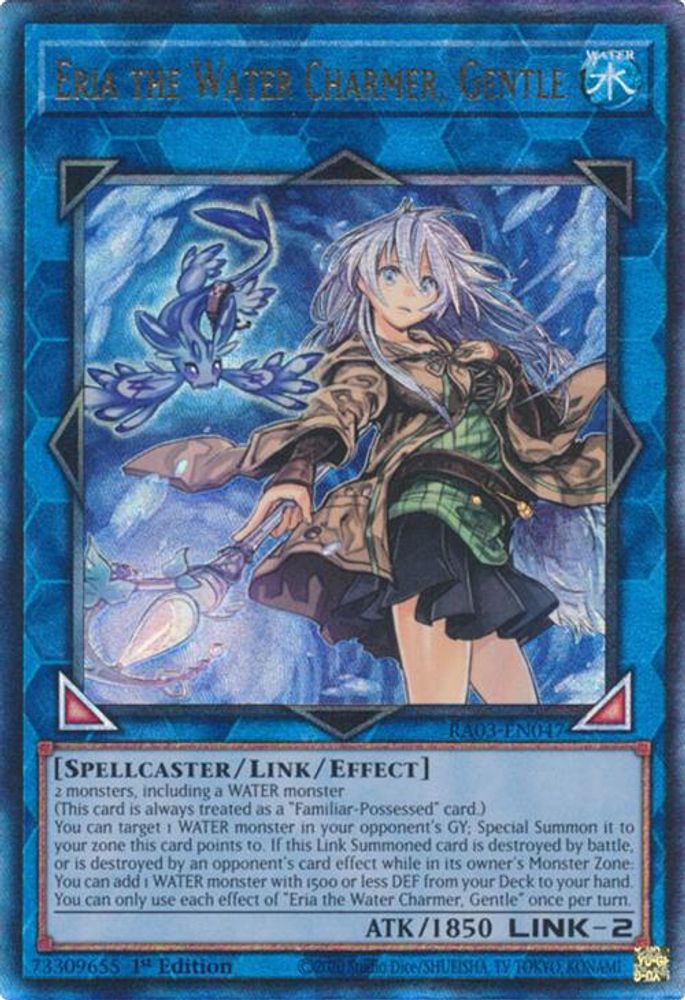 Eria the Water Charmer, Gentle (PUR) (RA03-EN047) - Prismatic Ultimate Rare