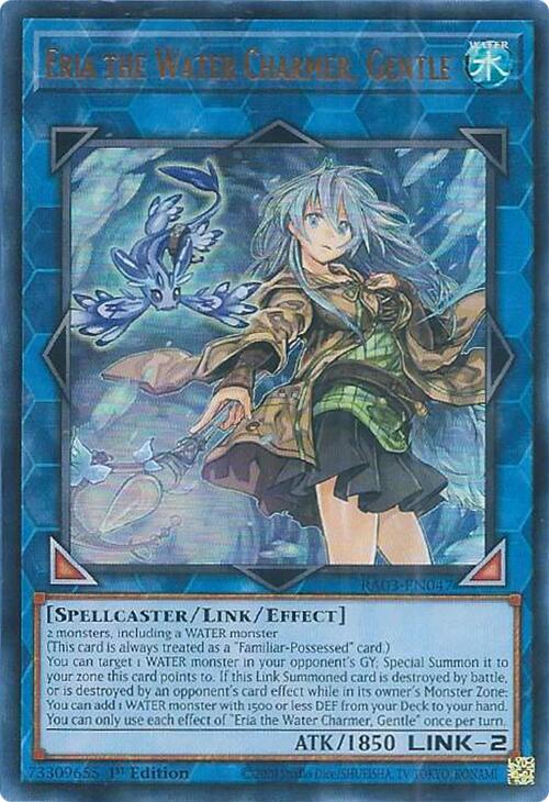 Eria the Water Charmer, Gentle (UR) (RA03-EN047) - Quarter Century Bonanza 1st Edition