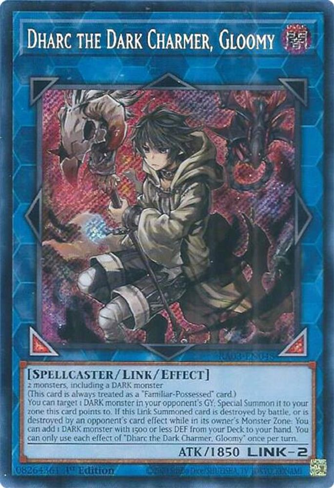Dharc the Dark Charmer, Gloomy (Secret Rare) (RA03-EN048) - Secret Rare