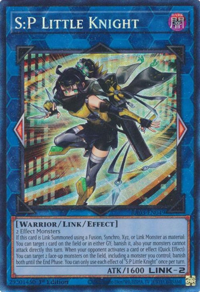 S:P Little Knight (PCR) (RA03-EN049) - Prismatic Collector's Rare