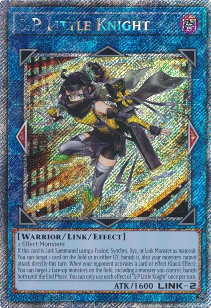 S:P Little Knight (Platinum Secret Rare) (RA03-EN049) - Platinum Secret Rare