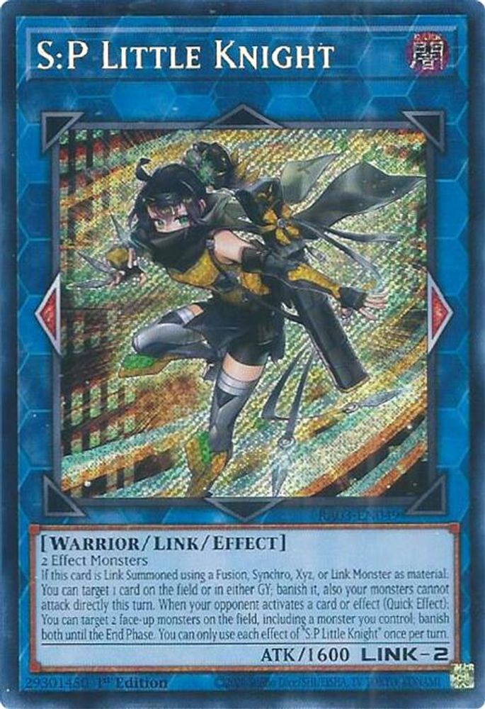 S:P Little Knight (Secret Rare) (RA03-EN049) - Secret Rare