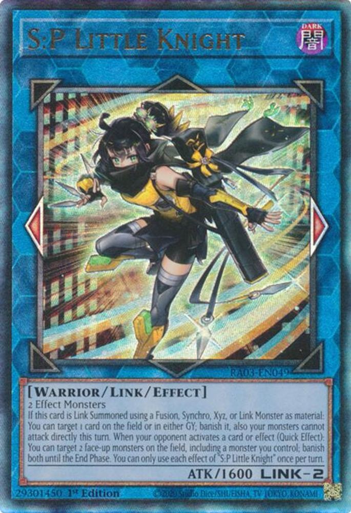 S:P Little Knight (PUR) (RA03-EN049) - Prismatic Ultimate Rare