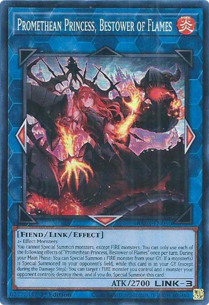 Promethean Princess, Bestower of Flames (RA03-EN050) - Super Rare