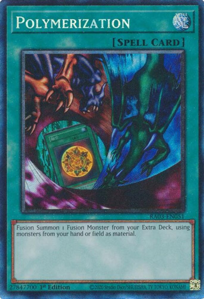 Polymerization (A) (Alternate Art) (PCR) (RA03-EN051) - Prismatic Collector's Rare