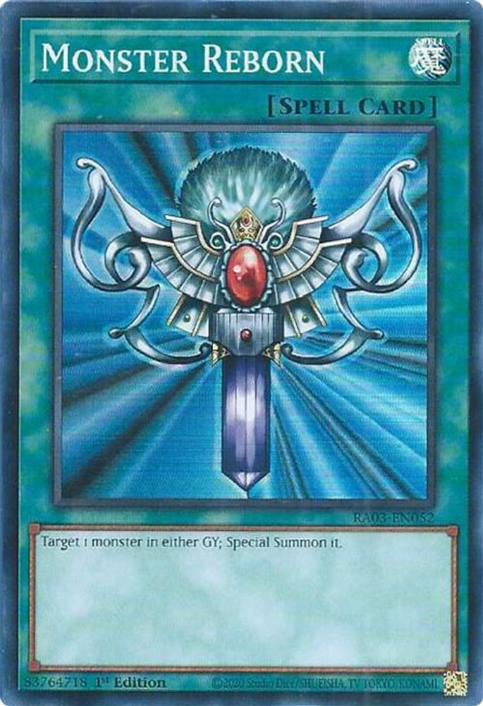Monster Reborn (RA03-EN052) - Super Rare