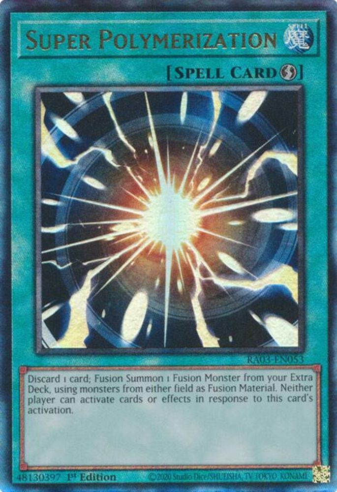 Super Polymerization (PUR) (RA03-EN053) - Prismatic Ultimate Rare