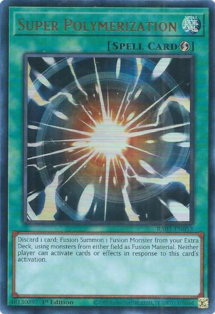 Super Polymerization (UR) (RA03-EN053) - Ultra Rare
