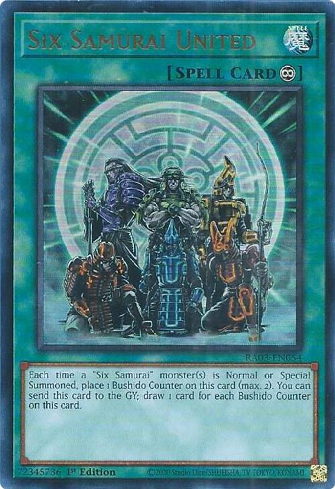 Six Samurai United (UR) (RA03-EN054) - Ultra Rare