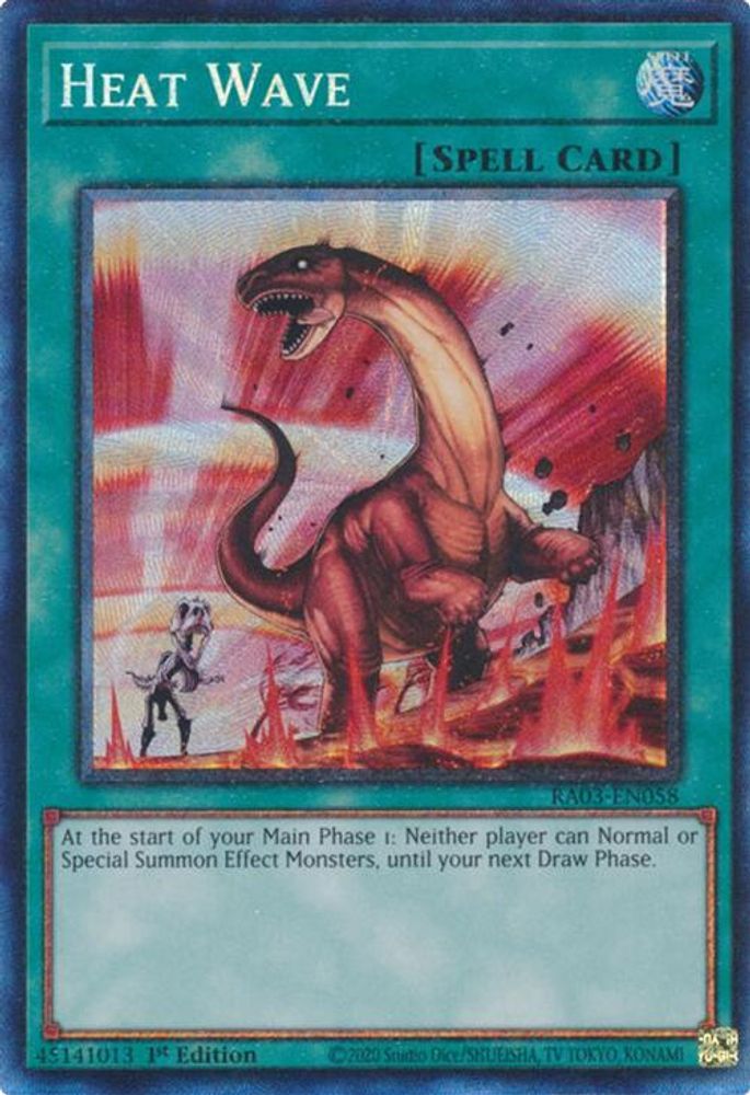 Heat Wave (PCR) (RA03-EN058) - Prismatic Collector's Rare