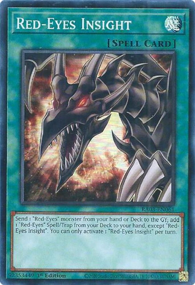 Red-Eyes Insight (RA03-EN061) - Super Rare