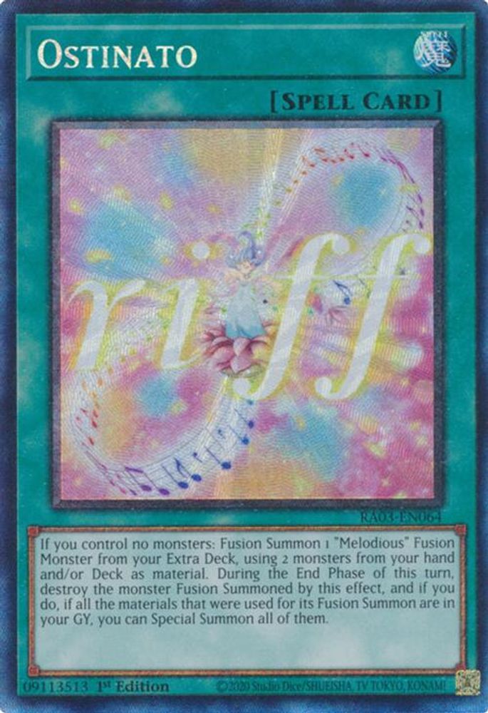 Ostinato (PCR) (RA03-EN064) - Prismatic Collector's Rare