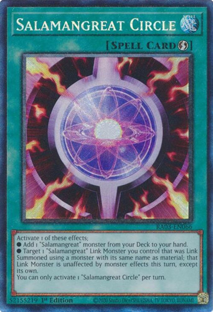 Salamangreat Circle (PCR) (RA03-EN066) - Prismatic Collector's Rare