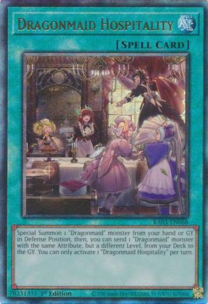 Dragonmaid Hospitality (PUR) (RA03-EN068) - Quarter Century Bonanza 1st Edition