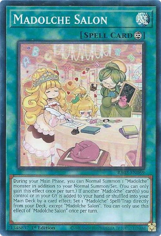 Madolche Salon (RA03-EN069) - Super Rare