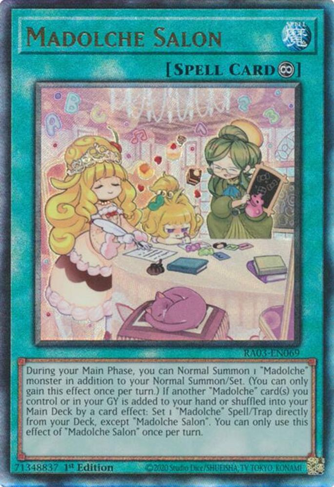 Madolche Salon (PUR) (RA03-EN069) - Prismatic Ultimate Rare