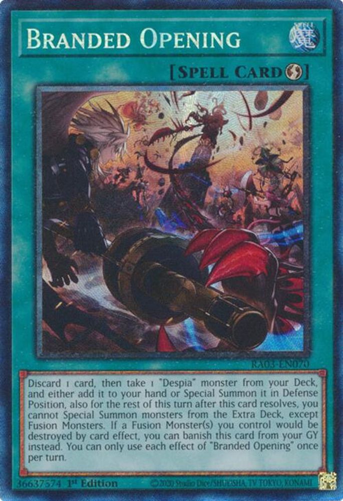 Branded Opening (PCR) (RA03-EN070) - Prismatic Collector's Rare