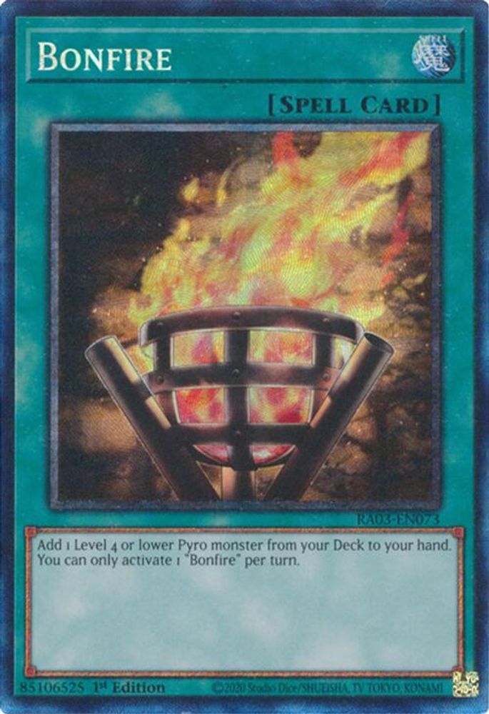 Bonfire (PCR) (RA03-EN073) - Prismatic Collector's Rare