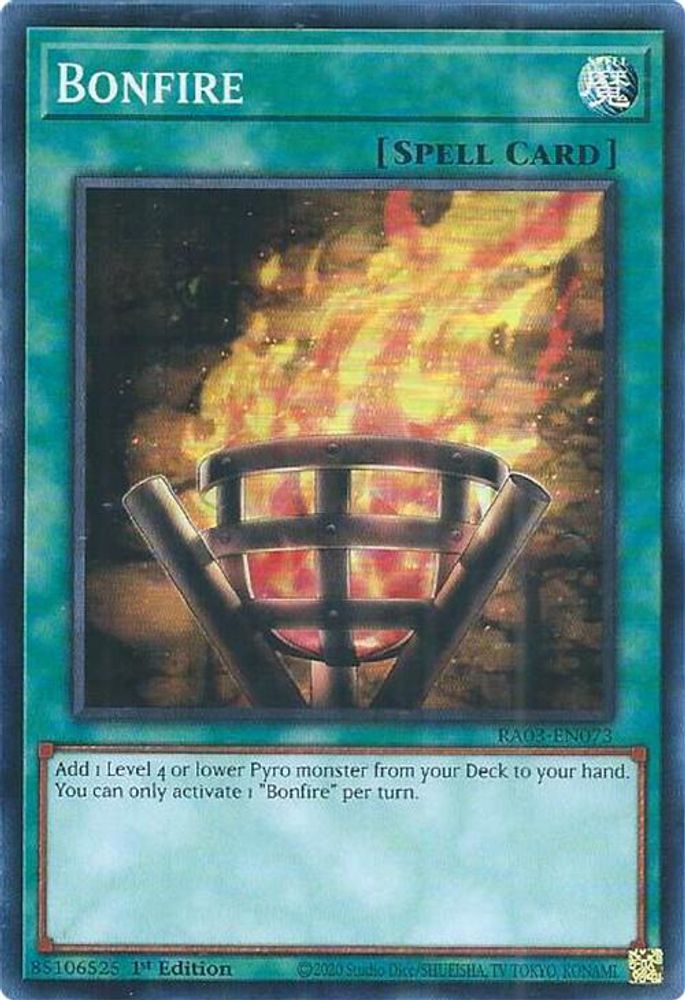 Bonfire (RA03-EN073) - Super Rare