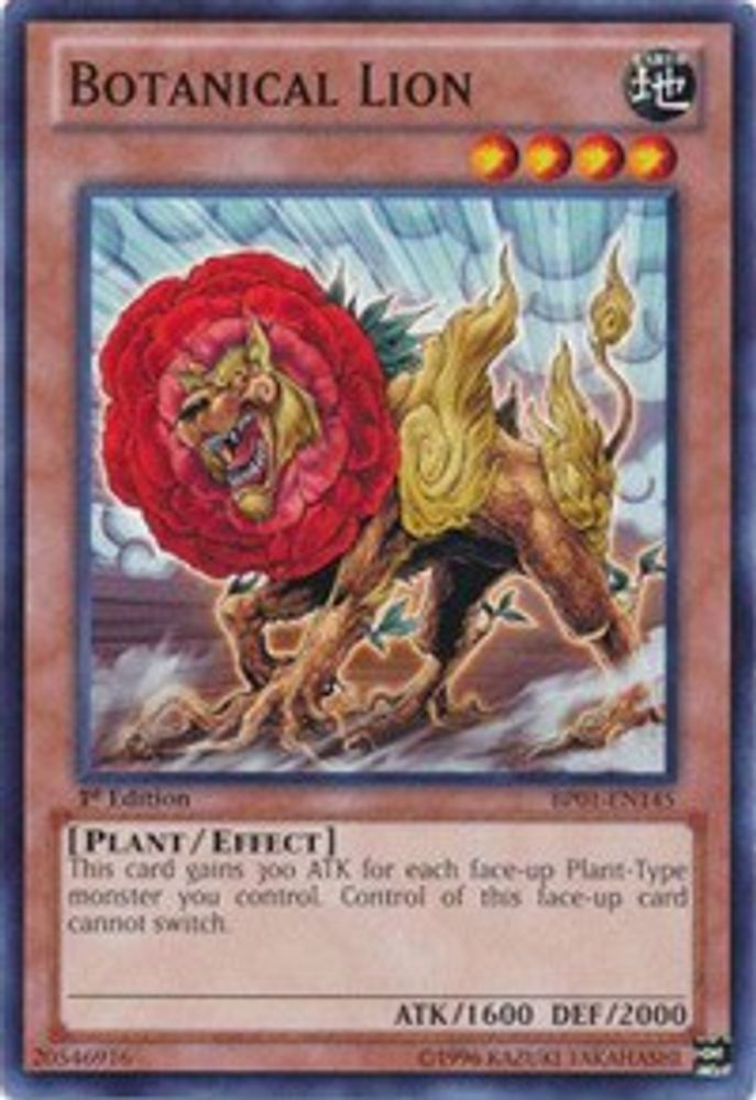 Botanical Lion (BP01-EN145) - Common