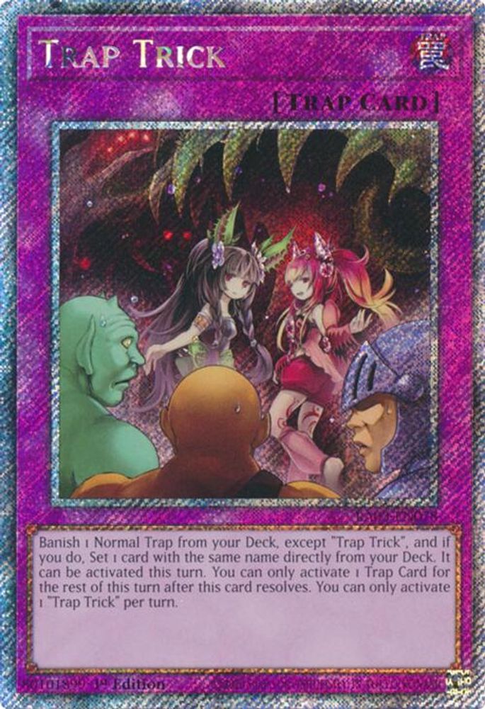 Trap Trick (Platinum Secret Rare) (RA03-EN078) - Platinum Secret Rare