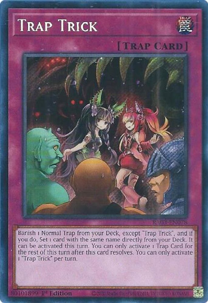 Trap Trick (Secret Rare) (RA03-EN078) - Secret Rare