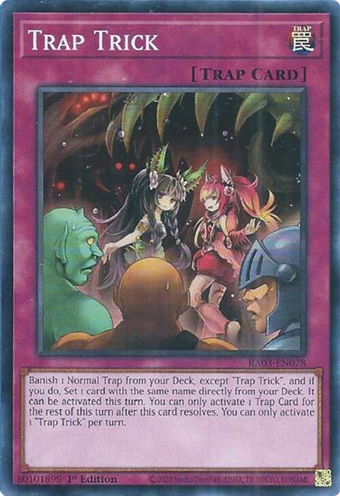 Trap Trick (RA03-EN078) - Super Rare