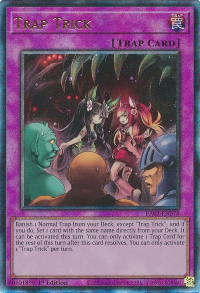 Trap Trick (PUR) (RA03-EN078) - Prismatic Ultimate Rare