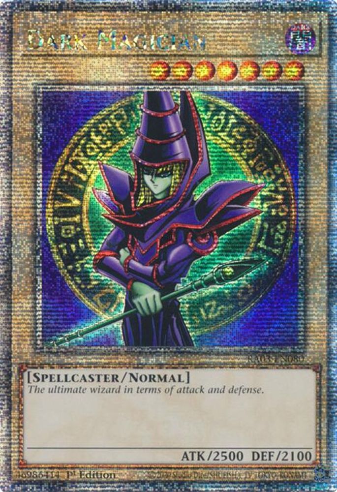 Dark Magician (Quarter Century Secret Rare) (RA03-EN080) - Quarter Century Secret Rare