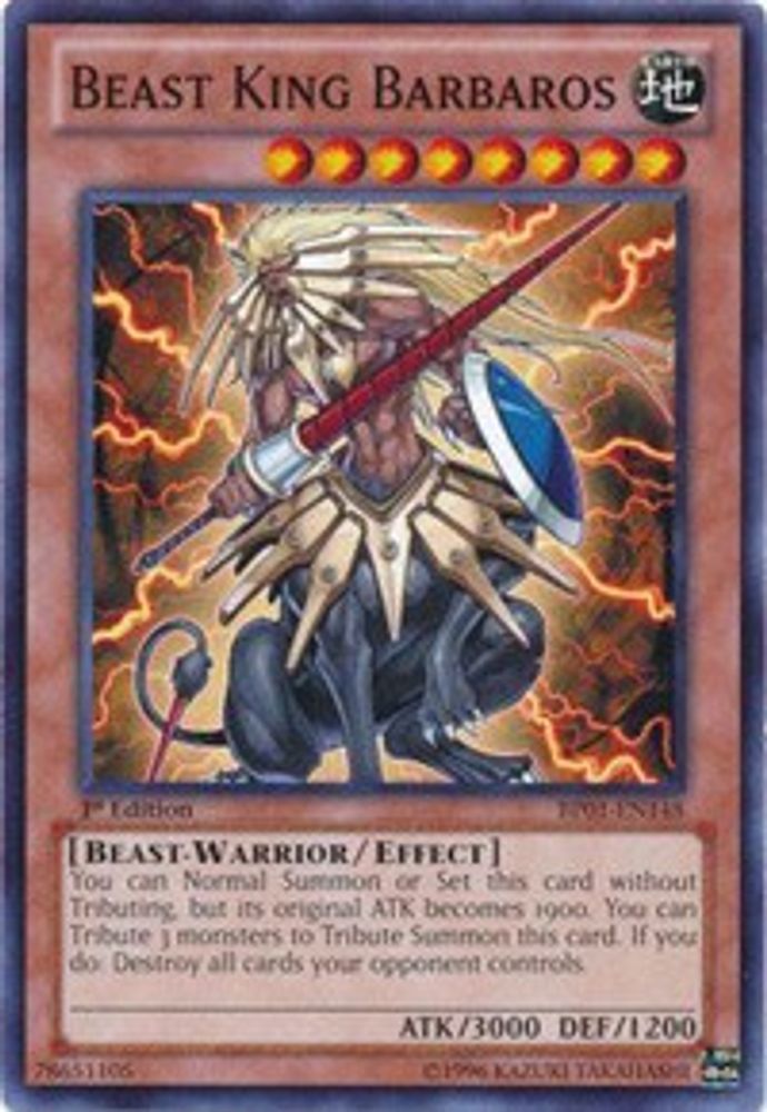 Beast King Barbaros (BP01-EN148) - Common