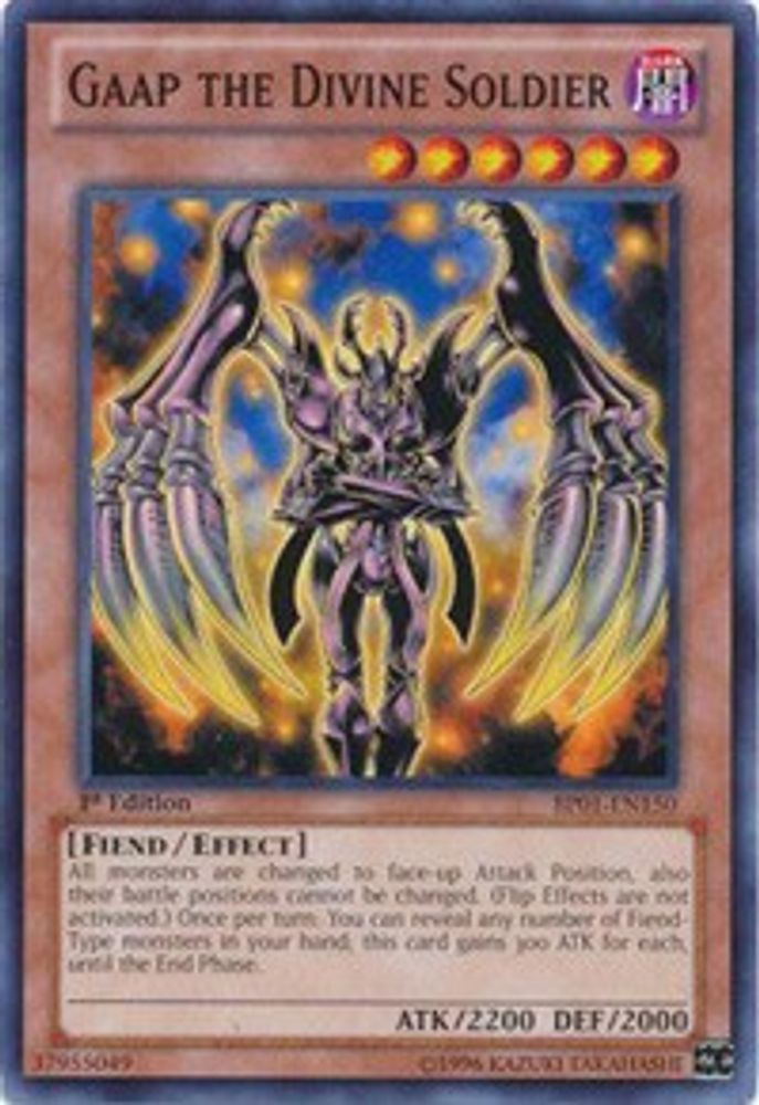 Gaap the Divine Soldier (BP01-EN150) - Common