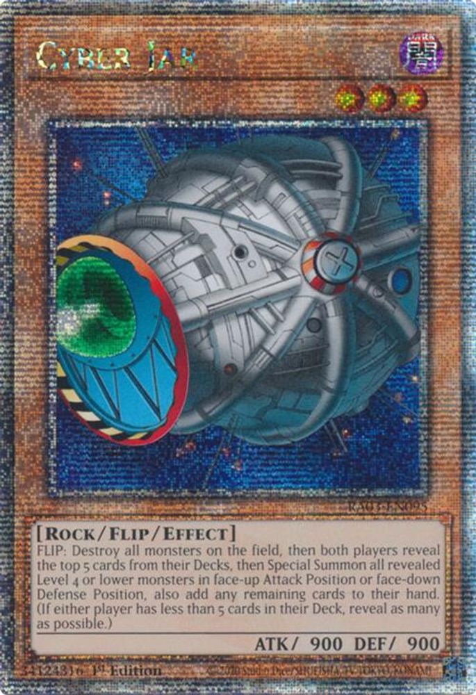 Cyber Jar (Quarter Century Secret Rare) (RA03-EN095) - Quarter Century Secret Rare