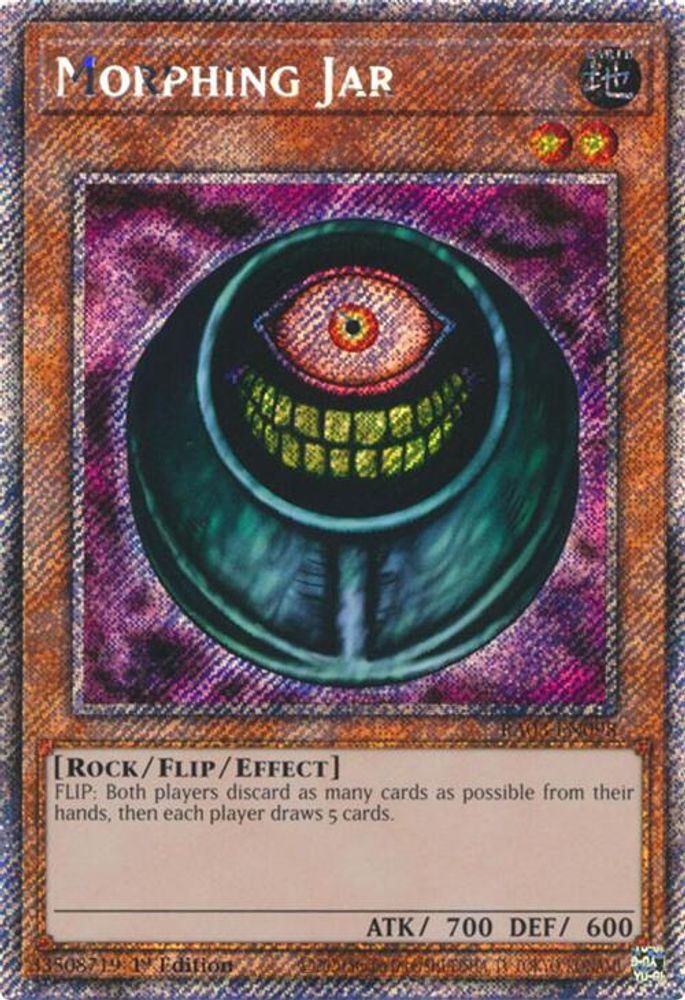 Morphing Jar (Platinum Secret Rare) (RA03-EN098) - Platinum Secret Rare
