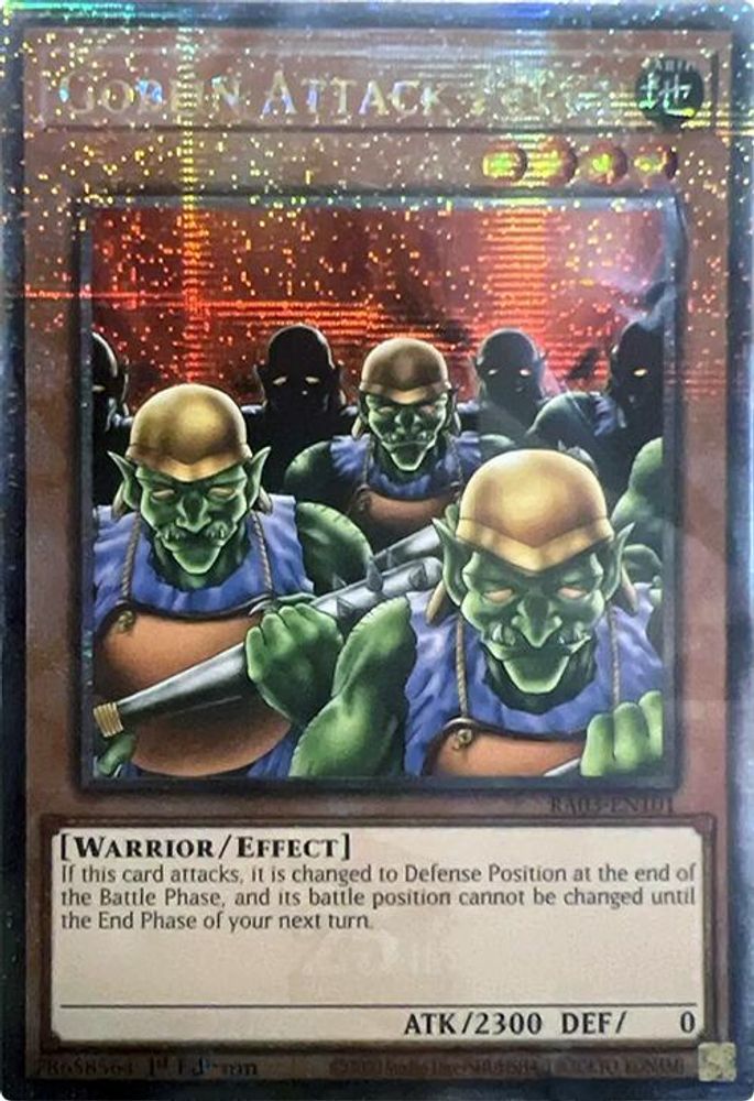 Goblin Attack Force (Quarter Century Secret Rare) (RA03-EN101) - Quarter Century Secret Rare