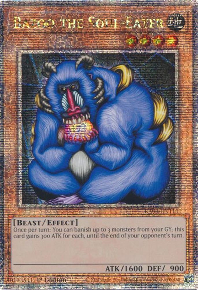 Bazoo the Soul-Eater (Quarter Century Secret Rare) (RA03-EN111) - Quarter Century Secret Rare
