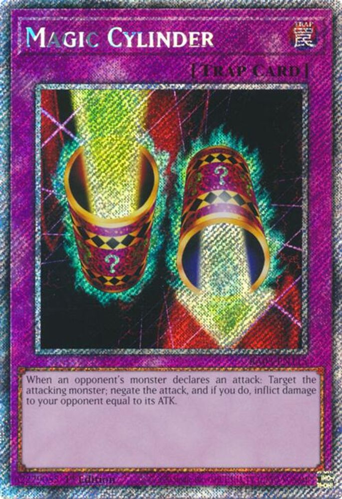 Magic Cylinder (Platinum Secret Rare) (RA03-EN115) - Platinum Secret Rare