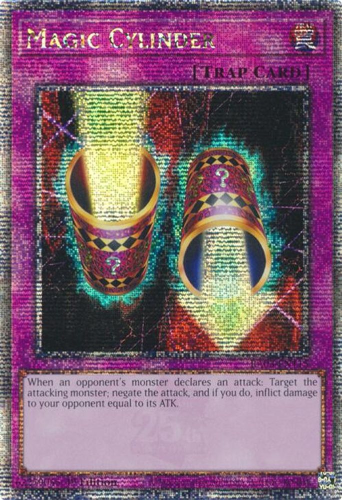 Magic Cylinder (Quarter Century Secret Rare) (RA03-EN115) - Quarter Century Secret Rare