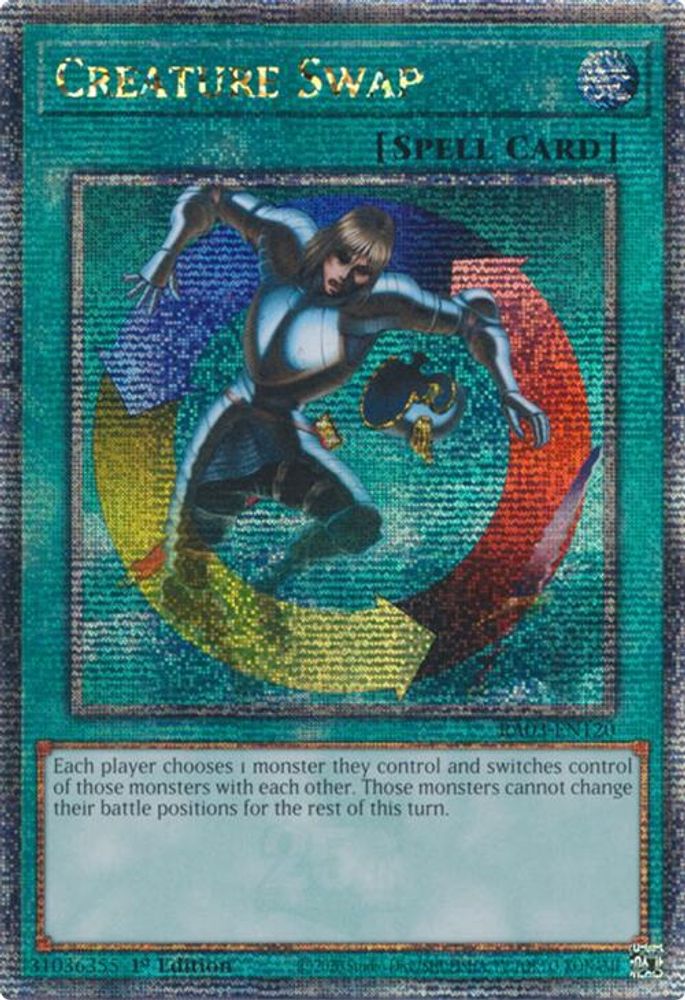 Creature Swap (Quarter Century Secret Rare) (RA03-EN120) - Quarter Century Secret Rare