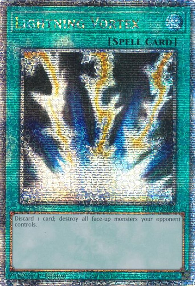 Lightning Vortex (Quarter Century Secret Rare) (RA03-EN148) - Quarter Century Secret Rare