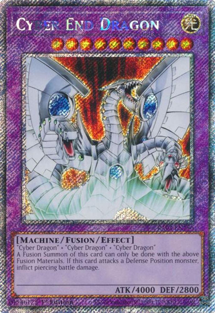 Cyber End Dragon (Platinum Secret Rare) (RA03-EN156) - Platinum Secret Rare