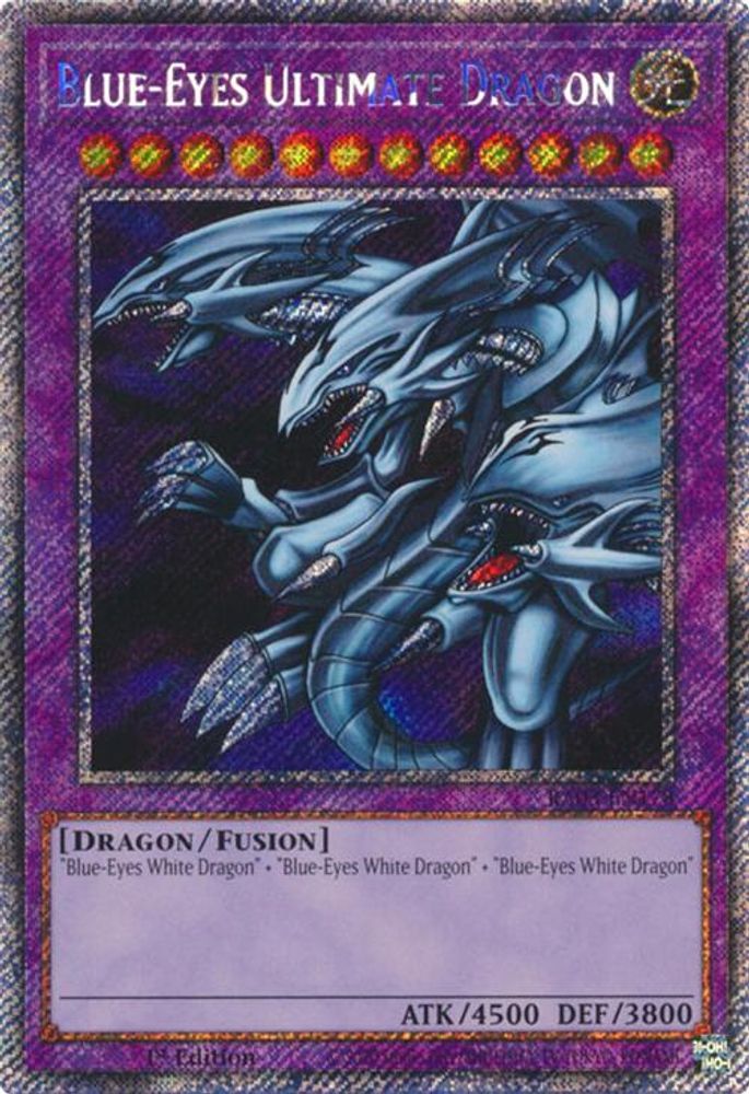 Blue-Eyes Ultimate Dragon (Platinum Secret Rare) (RA03-EN178) - Platinum Secret Rare