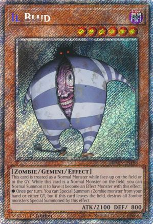 Il Blud (Platinum Secret Rare) (RA03-EN186) - Quarter Century Bonanza 1st Edition