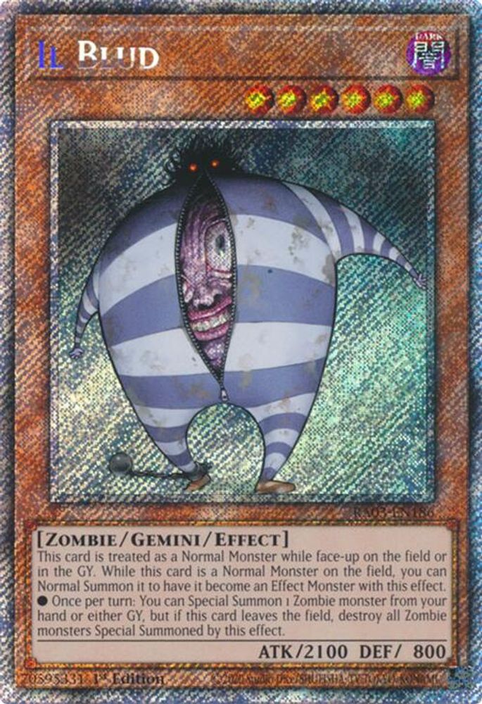 Il Blud (Platinum Secret Rare) (RA03-EN186) - Platinum Secret Rare
