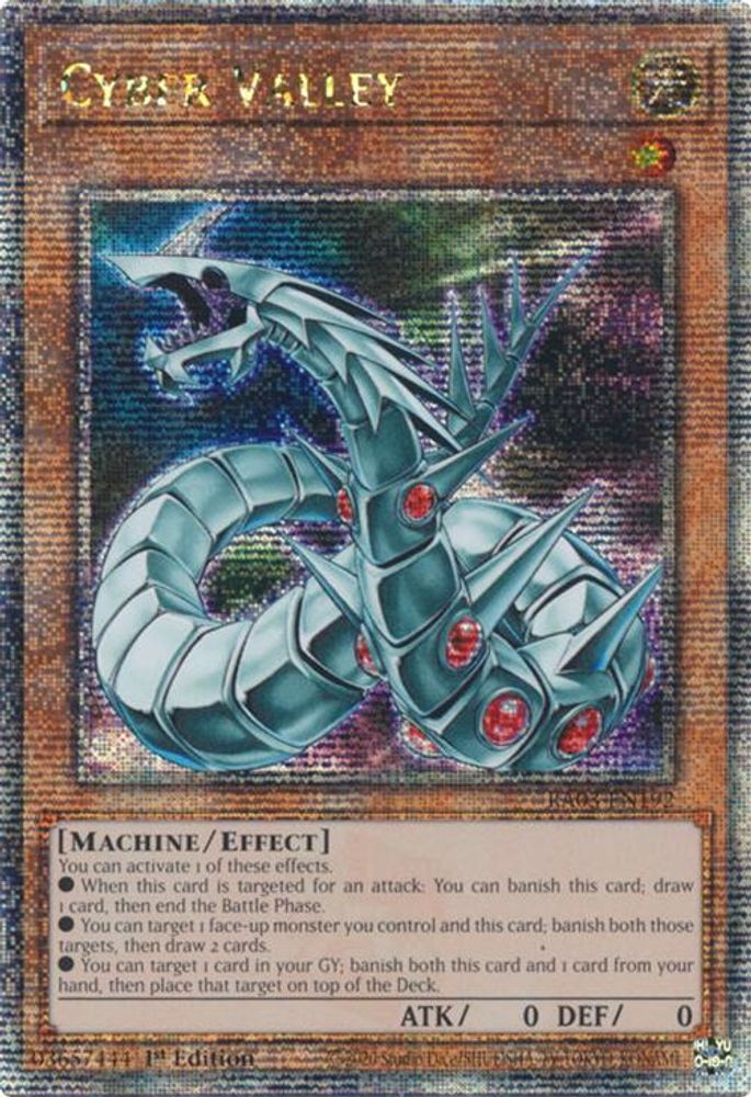 Cyber Valley (Quarter Century Secret Rare) (RA03-EN192) - Quarter Century Secret Rare