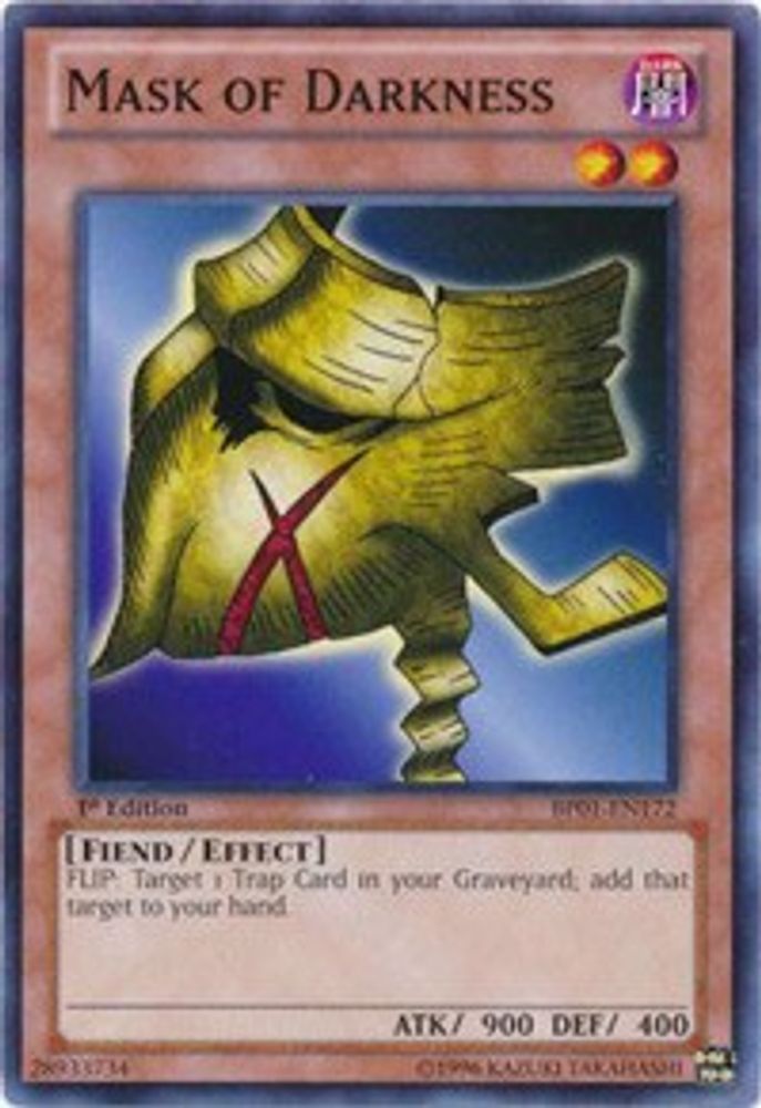 Mask of Darkness (BP01-EN172) - Common