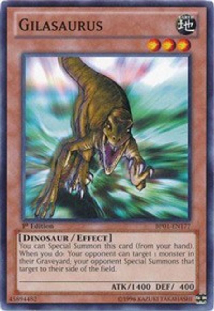 Gilasaurus (BP01-EN177) - Common
