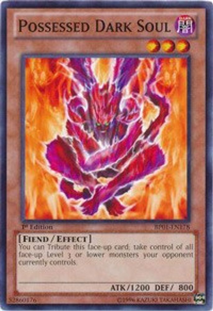 Possessed Dark Soul (BP01-EN178) - Common