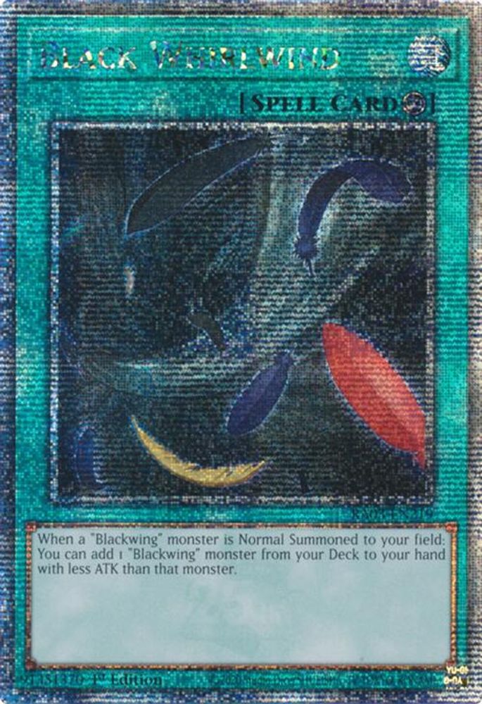 Black Whirlwind (Quarter Century Secret Rare) (RA03-EN219) - Quarter Century Secret Rare