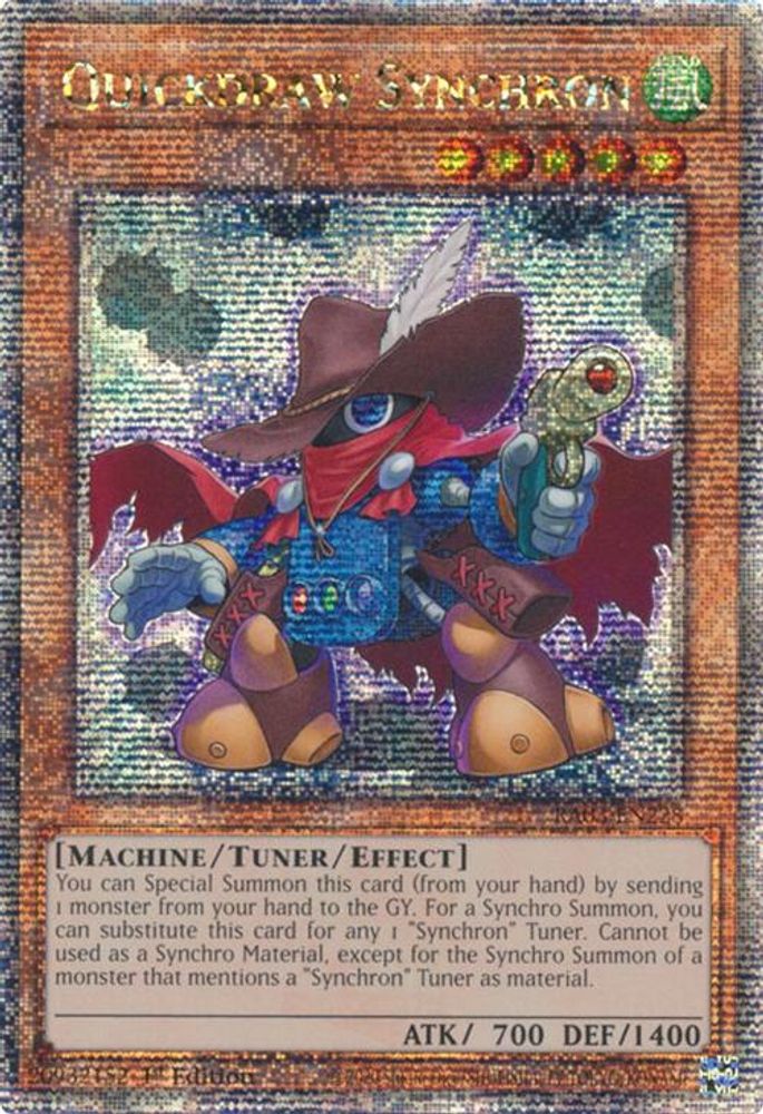 Quickdraw Synchron (Quarter Century Secret Rare) (RA03-EN228) - Quarter Century Secret Rare
